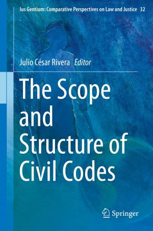 Cover of the book The Scope and Structure of Civil Codes by Borut Vrščaj, Blaž Repe, Primož Simončič