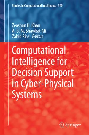 Cover of the book Computational Intelligence for Decision Support in Cyber-Physical Systems by Lorenzo Riccardi
