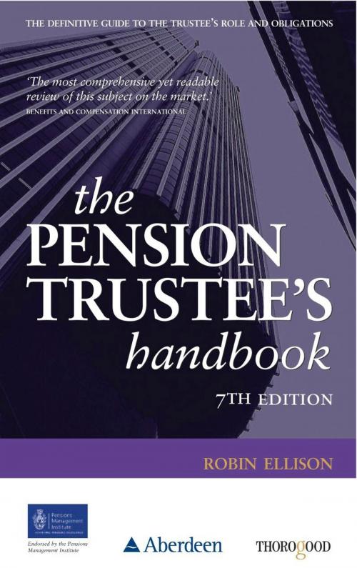 Cover of the book Pension Trustees Handbook by Robin Ellison, Thorogood Publishing Ltd