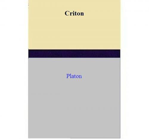 Cover of the book Criton by Platon, Platon