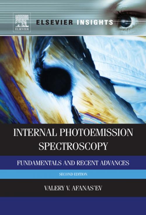 Cover of the book Internal Photoemission Spectroscopy by Valeri V. Afanas'ev, Elsevier Science