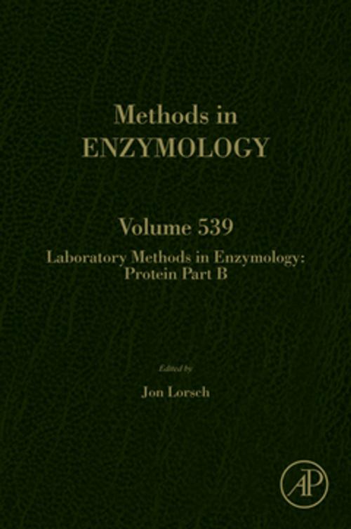 Cover of the book Laboratory Methods in Enzymology: Protein Part B by Jon Lorsch, Elsevier Science