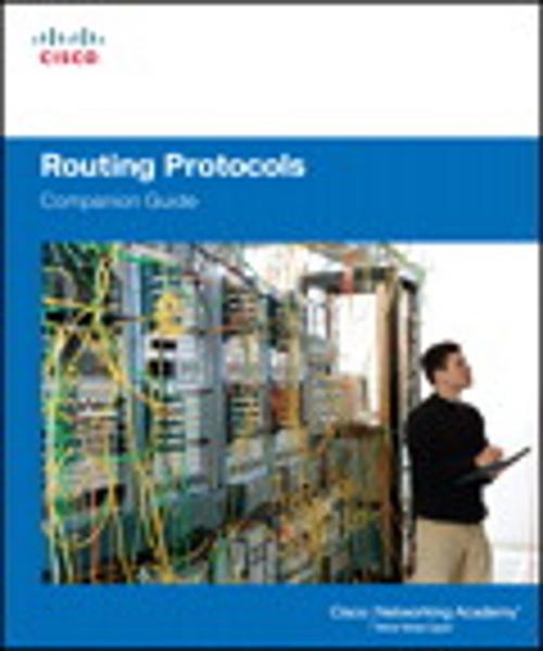 Cover of the book Routing Protocols Companion Guide by Cisco Networking Academy, Pearson Education
