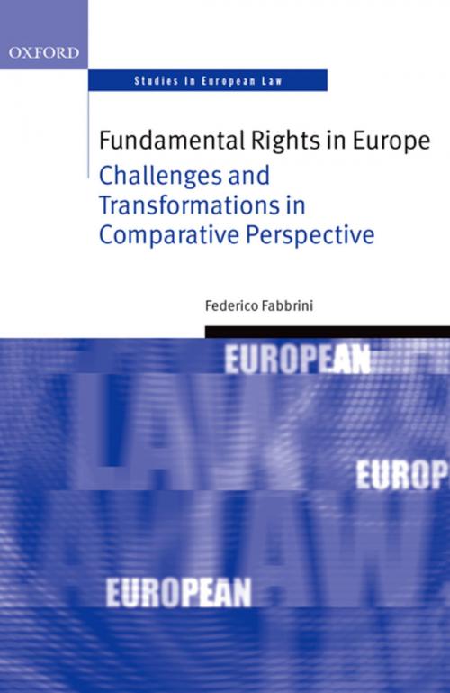 Cover of the book Fundamental Rights in Europe by Federico Fabbrini, OUP Oxford