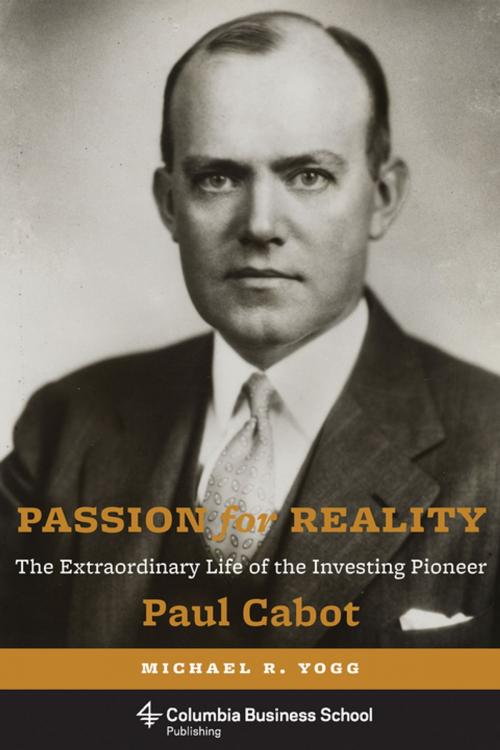 Cover of the book Passion for Reality by Michael Yogg, Columbia University Press