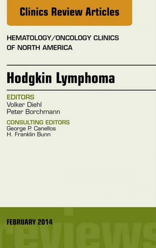 Cover of the book Hodgkin's Lymphoma, An Issue of Hematology/Oncology, E-Book by Volker Diehl, MD, Elsevier Health Sciences