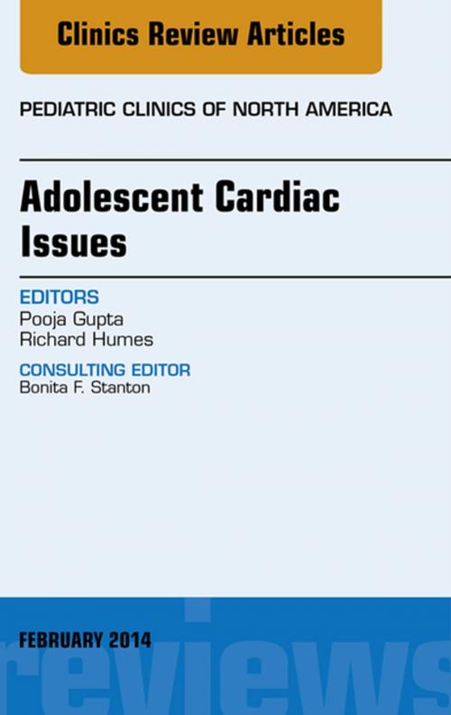 Cover of the book Adolescent Cardiac Issues, An Issue of Pediatric Clinics, E-Book by Richard Humes, MD, Elsevier Health Sciences