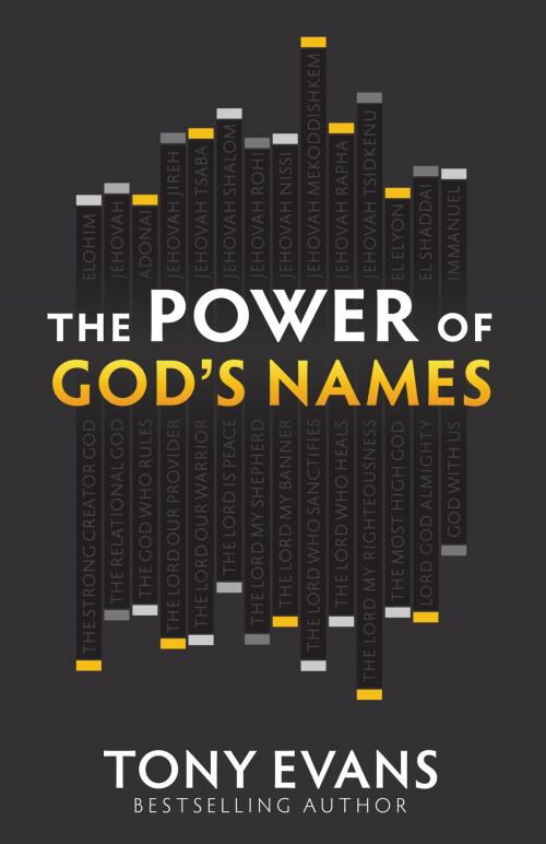 Cover of the book The Power of God's Names by Tony Evans, Harvest House Publishers