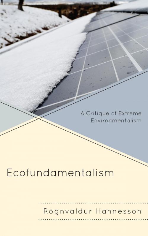 Cover of the book Ecofundamentalism by Rögnvaldur Hannesson, Lexington Books