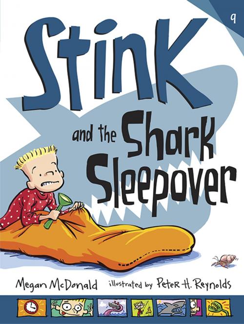 Cover of the book Stink and the Shark Sleepover by Megan McDonald, Candlewick Press