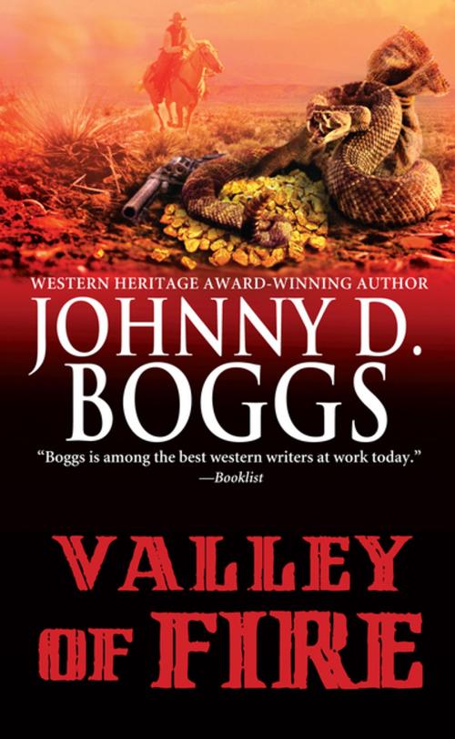 Cover of the book Valley of Fire by Johnny D. Boggs, Pinnacle Books