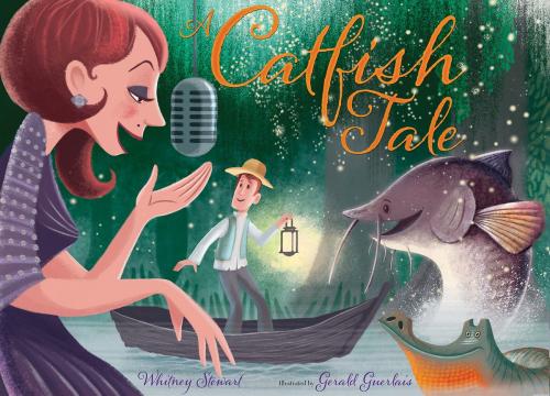 Cover of the book A Catfish Tale by Whitney Stewart, Gerald Guerlais, Albert Whitman & Company
