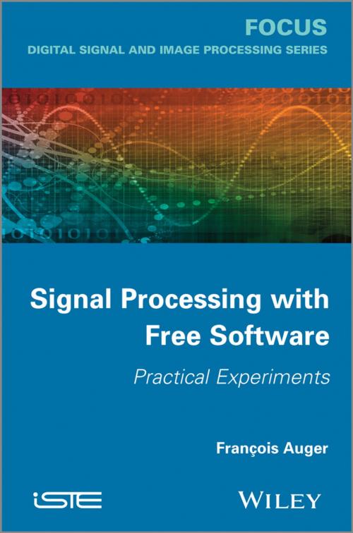 Cover of the book Signal Processing with Free Software by François Auger, Wiley