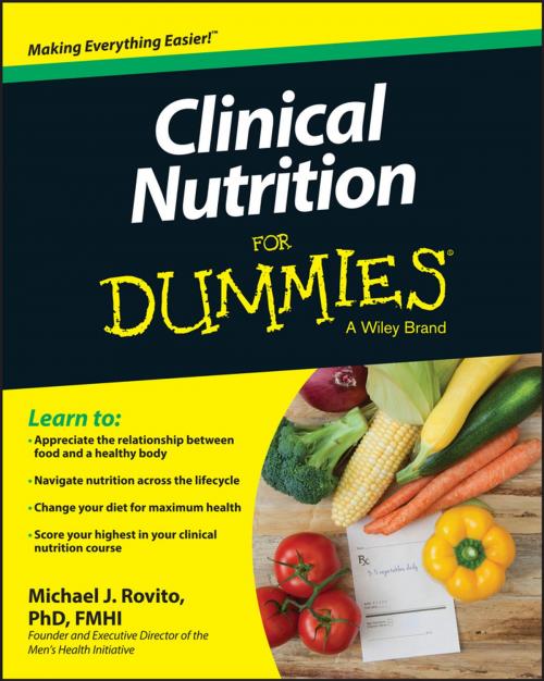 Cover of the book Clinical Nutrition For Dummies by Michael J. Rovito, Wiley
