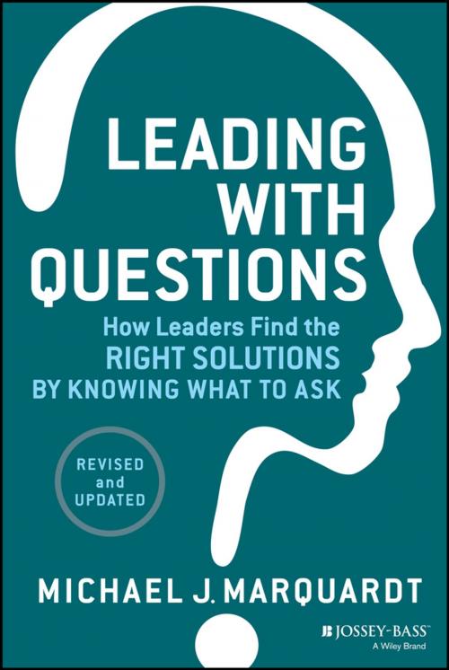 Cover of the book Leading with Questions by Michael J. Marquardt, Wiley