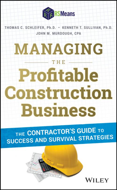 Cover of the book Managing the Profitable Construction Business by Thomas C. Schleifer, Kenneth T. Sullivan, John M. Murdough, Wiley