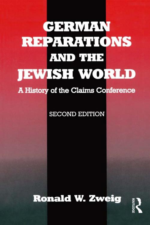 Cover of the book German Reparations and the Jewish World by Ronald W. Zweig, Taylor and Francis