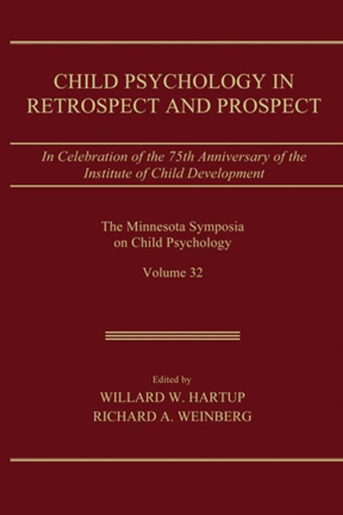 Cover of the book Child Psychology in Retrospect and Prospect by , Taylor and Francis