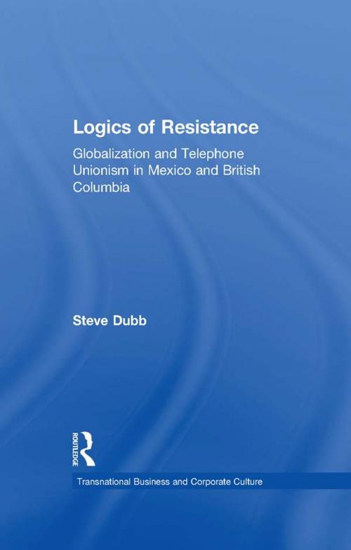 Cover of the book Logics of Resistance by Steve Dubb, Taylor and Francis