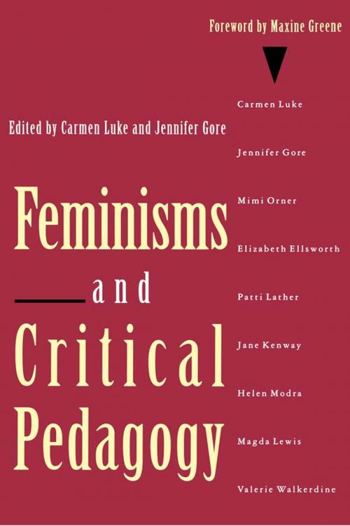 Cover of the book Feminisms and Critical Pedagogy by Carmen Luke, Jennifer Gore, Taylor and Francis