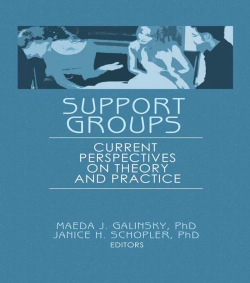 Cover of the book Support Groups by Janice H Schopler, Maeda J Galinsky, Taylor and Francis