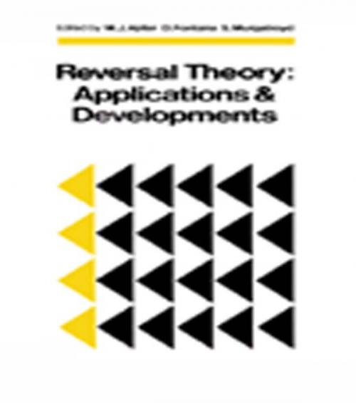 Cover of the book Reversal Theory by , Taylor and Francis