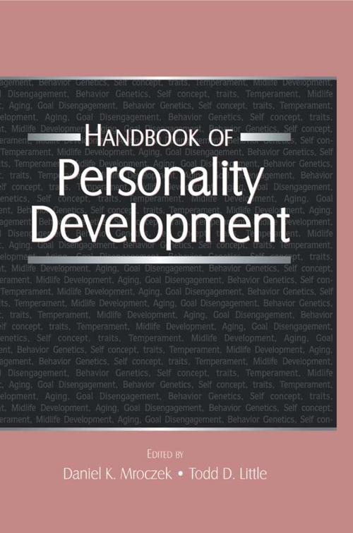 Cover of the book Handbook of Personality Development by , Taylor and Francis