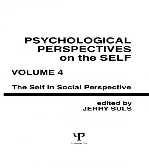 Cover of the book Psychological Perspectives on the Self, Volume 4 by , Taylor and Francis