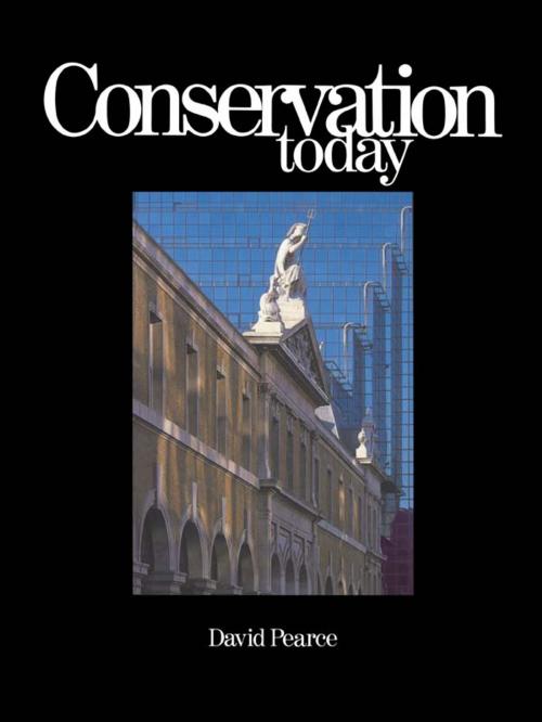 Cover of the book Conservation Today by David Pearce, Taylor and Francis