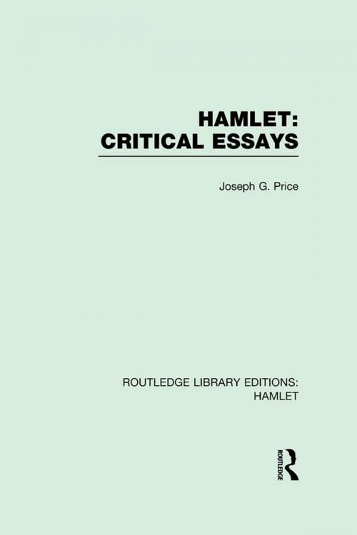 Cover of the book Hamlet: Critical Essays by , Taylor and Francis