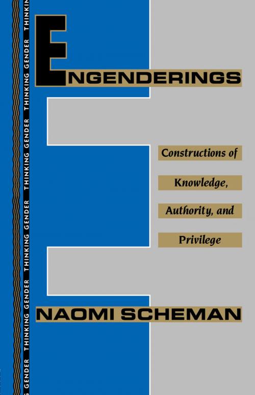 Cover of the book Engenderings by Naomi Scheman, Taylor and Francis
