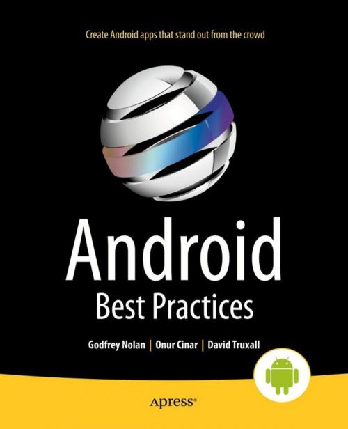 Cover of the book Android Best Practices by Godfrey Nolan, David  Truxall, Raghav  Sood, Onur  Cinar, Apress