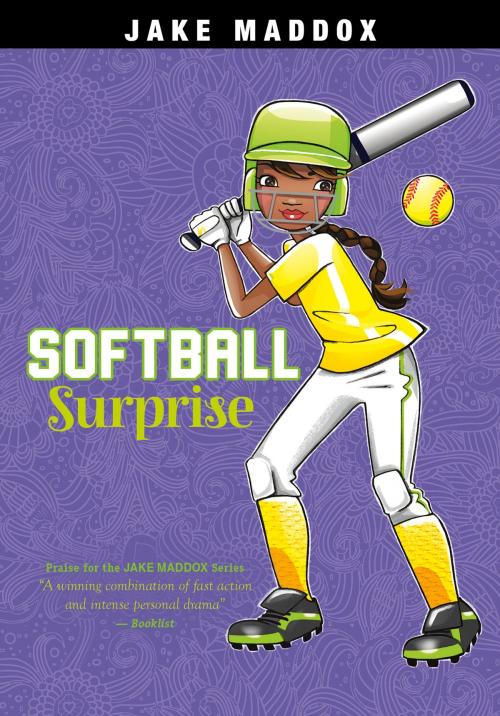 Cover of the book Softball Surprise by Jake Maddox, Capstone