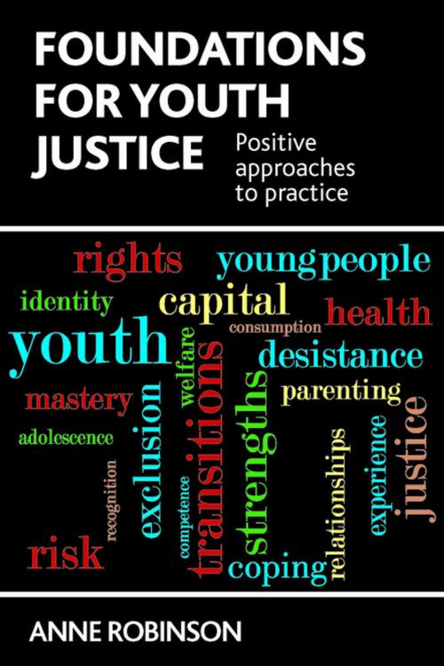 Cover of the book Foundations for youth justice by Robinson, Anne, Policy Press