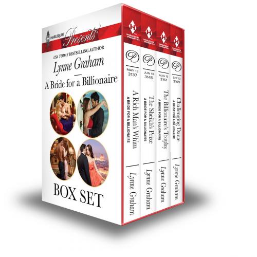 Cover of the book A Bride for a Billionaire Box Set by Lynne Graham, Harlequin