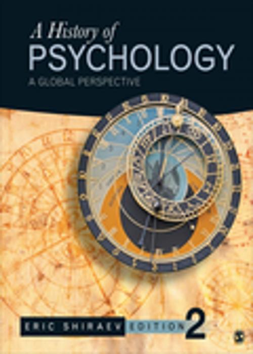 Cover of the book A History of Psychology by Eric Shiraev, SAGE Publications