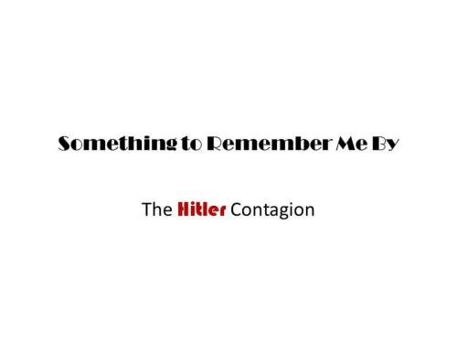Cover of the book Something to Remember Me By by Hale McCaffley, BookBaby
