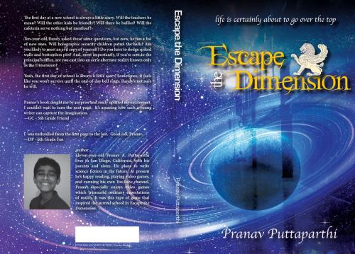Cover of the book Escape the Dimension by Pranav Puttaparthi, BookBaby