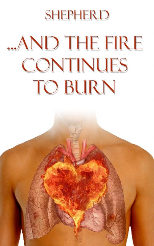 Cover of the book ...And The Fire Continues to Burn by Shepherd, BookBaby