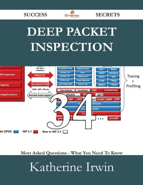Cover of the book Deep Packet Inspection 34 Success Secrets - 34 Most Asked Questions On Deep Packet Inspection - What You Need To Know by Katherine Irwin, Emereo Publishing