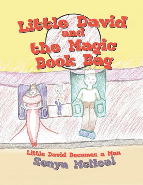 Cover of the book Little David and the Magic Book Bag by Sonya McNeal, Xlibris US