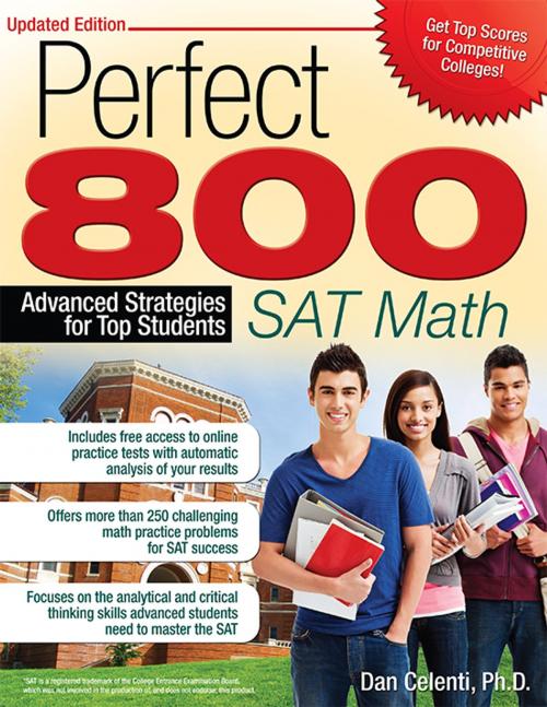 Cover of the book Perfect 800: SAT Math by Dan Celenti, Ph.D., Sourcebooks