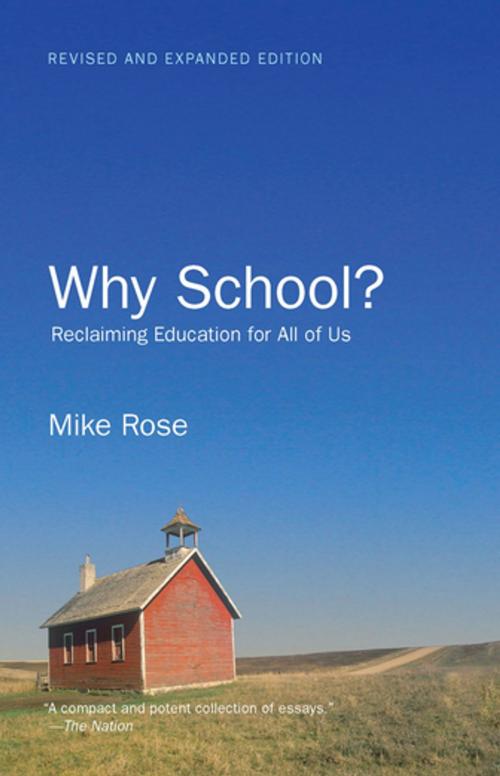 Cover of the book Why School? by Mike Rose, The New Press