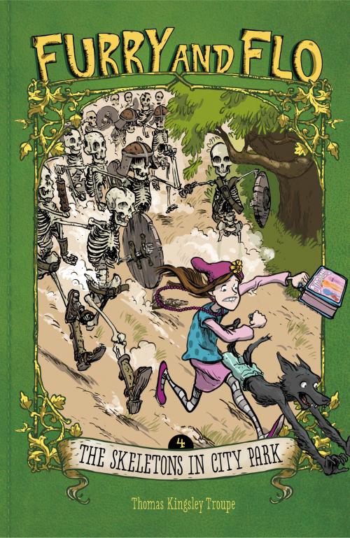 Cover of the book Furry and Flo: The Skeletons in City Park by Thomas Kingsley Troupe, Capstone