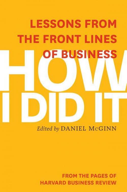 Cover of the book How I Did It by Harvard Business Review, Harvard Business Review Press