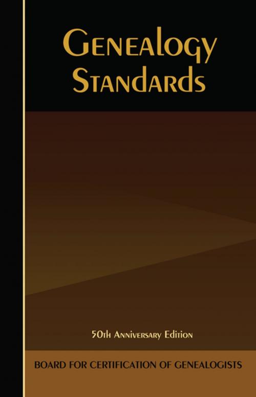 Cover of the book Genealogy Standards by Board for Certification of Genealogists, Turner Publishing Company