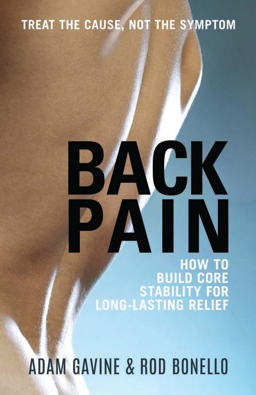 Cover of the book Back Pain by Adam Gavine, Rod Bonello, Allen & Unwin