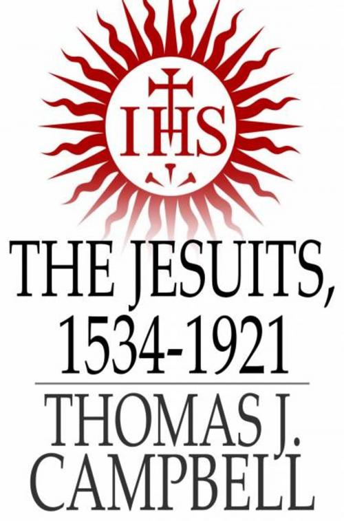 Cover of the book The Jesuits, 1534-1921 by Thomas J. Campbell, The Floating Press