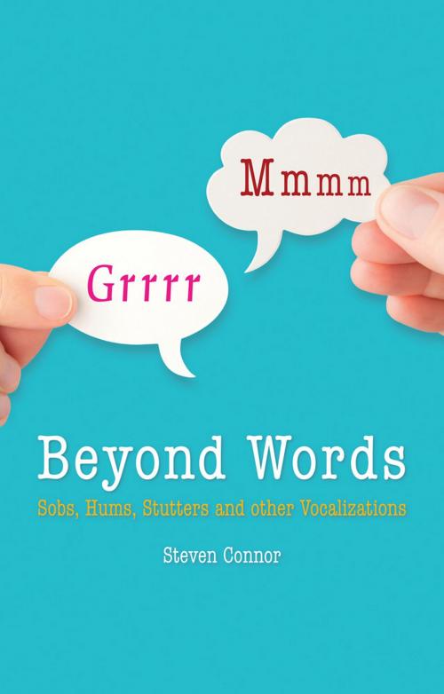 Cover of the book Beyond Words by Steven Connor, Reaktion Books