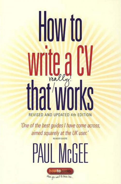 Cover of the book How To Write a CV That Really Works by Paul McGee, Little, Brown Book Group